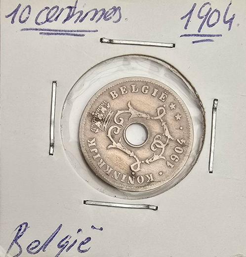 Belgie 10 centimes 1904, Postzegels en Munten, Munten | België, Ophalen