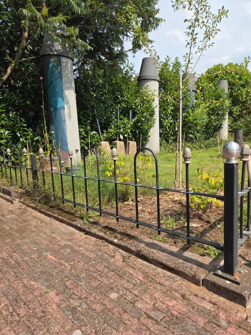18 meter zware kwaliteit hekwerk, Tuin en Terras, Tuinhekken en Hekwerk, Zo goed als nieuw, Sierhekwerk, IJzer, Ophalen