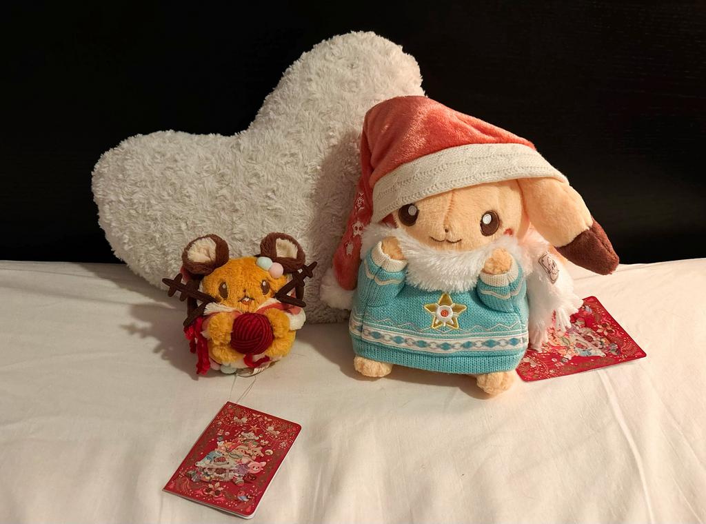 Dedenne Knuffel Pokemon Center Heartwarming Christmas, Kinderen en Baby's, Speelgoed | Knuffels en Pluche, Nieuw, Overige typen