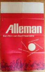 Nederlandse Filmposter Alleman (1963) (Bert Haanstra), Verzamelen, Ophalen of Verzenden, Gebruikt, Rechthoekig Staand, Film en Tv