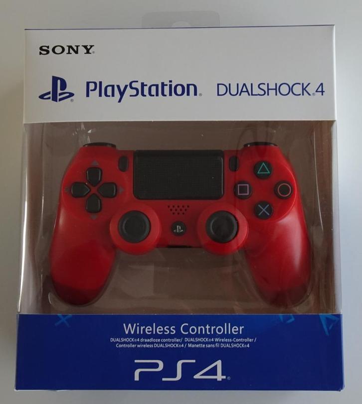 DualShock 4 V2 Controller in het Rood voor Sony PS4 NIEUW, Spelcomputers en Games, Spelcomputers | Sony PlayStation 4, Nieuw, Original