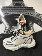 MISBHV  KOMBAT MOON TRAINERS LEDER SNEAKER maat 42, Wit, Ophalen of Verzenden, Sneakers of Gympen, Zo goed als nieuw