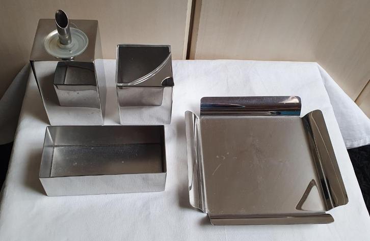 Design roomstel Sambonet, Huis en Inrichting, Keuken | Servies, Zo goed als nieuw, Overige typen, Overige stijlen, Overige materialen