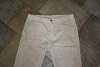 Cast Iron vlot beige stretch ribbroek mt 36 KOOPJE, Maat 52/54 (L), ., Beige, Ophalen of Verzenden