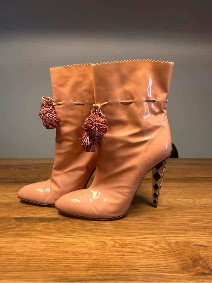 Exclusieve Viktor & Rolf Laarzen, Kleding | Dames, Schoenen, Gedragen, Lage of Enkellaarzen, Roze, Ophalen