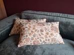 Nieuwe sierkussens Hybenrose set van 2, Ophalen of Verzenden, Nieuw, Beige, Rechthoekig