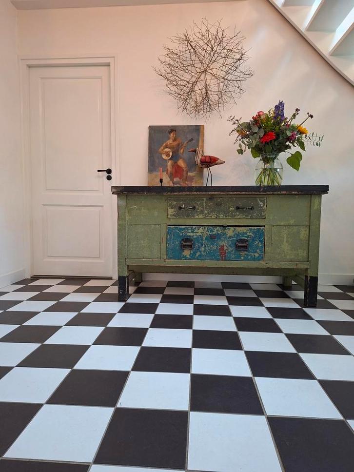 Antieke werkbank, Antiek en Kunst, Curiosa en Brocante, Ophalen