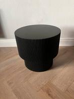 Moderne bijzettafel 35xØ38,5 cm, Minder dan 50 cm, Rond, Ophalen of Verzenden, Zo goed als nieuw