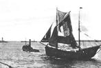 962369	IJmuiden	Pier	Sleepboot	Postzegel afgeweekt, Gelopen, Noord-Holland, Ophalen of Verzenden