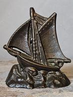 Bronzen scheepje, Antiek en Kunst, Ophalen of Verzenden, Brons