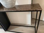 Sidetables, Huis en Inrichting, Tafels | Sidetables, Ophalen of Verzenden, Zo goed als nieuw, 25 tot 50 cm, Rechthoekig