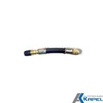 Ventiel verlenger rubber / flexibel 10.5 cm