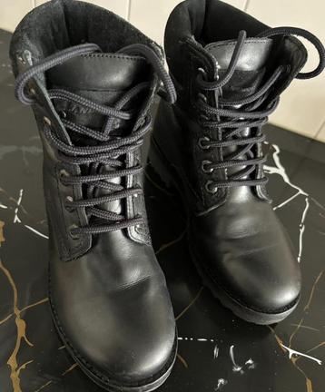 Zgan Landrover stoere dames leren veter boots Maat 36 beschikbaar voor biedingen
