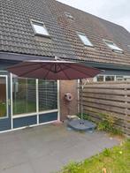 Zweefparasol met parasolvoet, Ophalen, Gebruikt, Zweefparasol