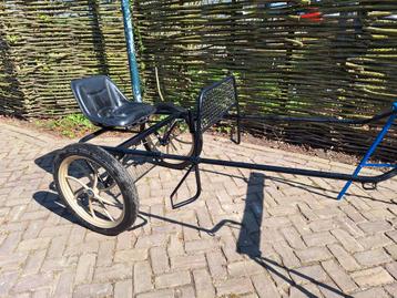 Hca sulky Shetlander tweewieler marathonwagen recreatiewagen beschikbaar voor biedingen