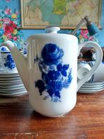 Vintage Mosa Maastricht x Douwe Egberts Servies "Blue Rose", Huis en Inrichting, Keuken | Servies, Gebruikt, Ophalen of Verzenden
