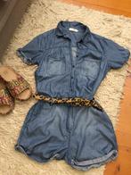 Jumpsuit, kort, dunne denim mt M merk Miss Sexy, Ophalen of Verzenden, Zo goed als nieuw, Blauw