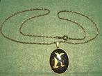 BEWERKTE HANGER MET VOGEL AAN KETTING VOOR 4.00, Sieraden, Tassen en Uiterlijk, Verzenden, Ketting
