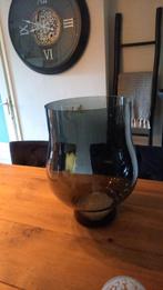 Prachtig heel groot exclusief zwart glas, Huis en Inrichting, Woonaccessoires | Vazen, Ophalen, Zwart, Minder dan 50 cm, Glas