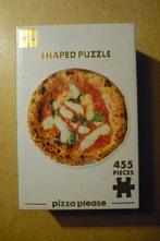 Nieuw Hema shaped puzzel '' PIZZA PLEASE '' 455st., Hobby en Vrije tijd, Denksport en Puzzels, Ophalen of Verzenden, Minder dan 500 stukjes