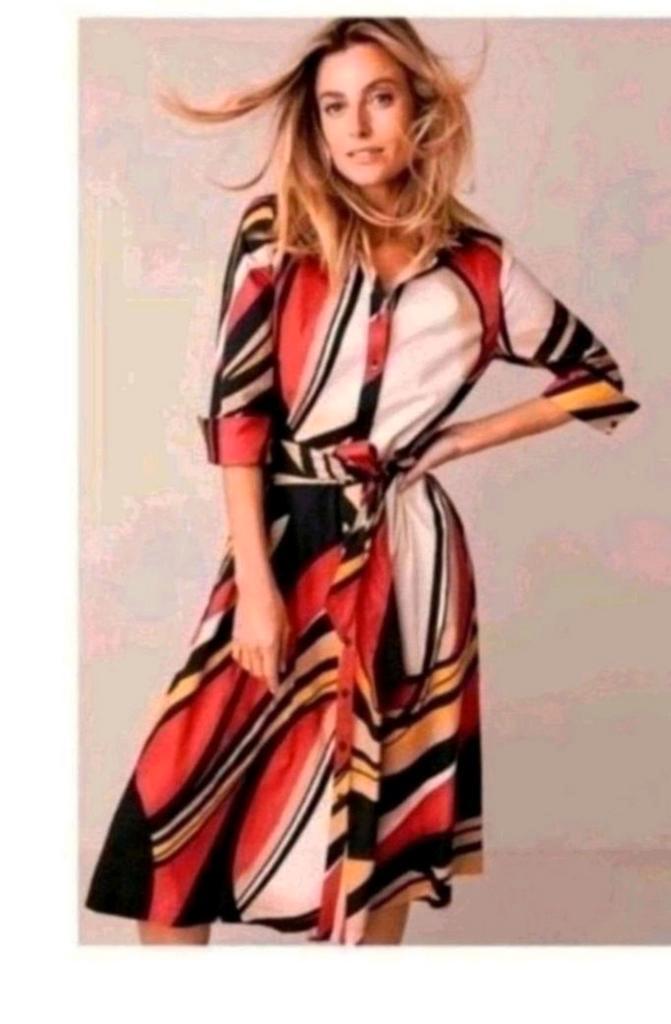 Summum Woman Quinty jurk maat 38 *nieuw *, Kleding | Dames, Jurken, Nieuw, Maat 38/40 (M), Onder de knie, Ophalen of Verzenden