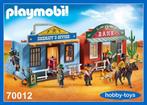Playmobil sheriff’s office en Bank, Ophalen of Verzenden, Zo goed als nieuw