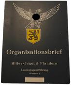 Vlaamse collaboratie - Organisationsbrief HJ, Verzamelen, Militaria | Tweede Wereldoorlog, Foto of Poster, Overige soorten, Overige gebieden