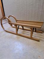 Houten slee zgan 95x25x31, Ophalen, Zo goed als nieuw