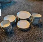 Kerst servies. Servies met zilveren rand, Ophalen, Overige stijlen