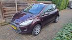 Ford Ka 1.2 51KW 2010 Bruin, Auto's, Ford, Voorwielaandrijving, Stof, Elektrische ramen, 1242 cc