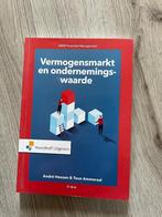 Vermogensmarkt en ondernemingswaarde, Ophalen of Verzenden, Zo goed als nieuw, Accountancy en Administratie, Noordhoff Uitgevers
