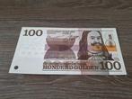 Prachtig biljet 100 gulden Michiel de Ruyter, 1970, Ophalen of Verzenden, 100 gulden