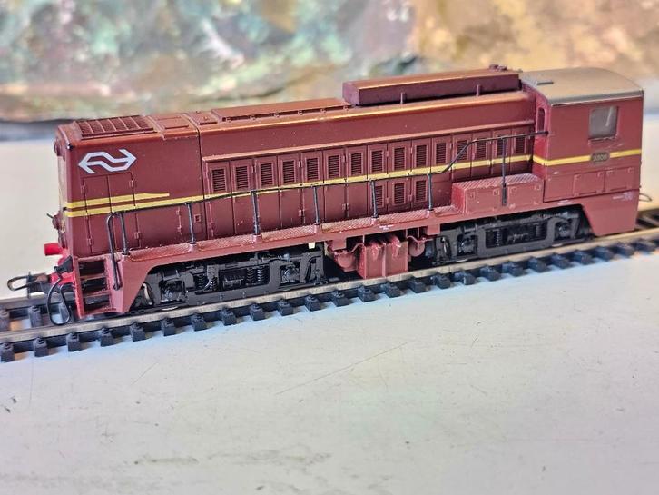 Modeltrein H0 ROCO NS-2306 diesel lokomotief, Hobby en Vrije tijd, Modeltreinen | H0, Gebruikt, Locomotief, Gelijkstroom, Roco