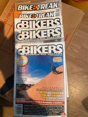 Mtb tijdschriften O2 bikers ongelezen in cellofaan beschikbaar voor biedingen