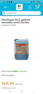 Clax wasmiddel nieuw 3cl2, Ophalen
