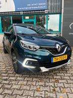 Renault Captur 0.9 TCE 90 2018 Blauw / LED / Trekhaak, Voorwielaandrijving, 898 cc, Stof, Zwart