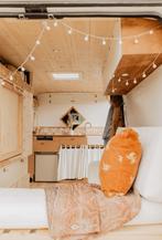 Knusse zelfbouw buscamper met veel binnenruimte (2008), Caravans en Kamperen, Campers, Chemisch toilet, Buscamper of Camperbus