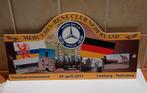 Mercedes-Benz Club Nederland rally toertocht bord 2013, Auto diversen, Autostickers, Ophalen of Verzenden