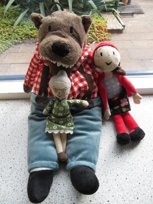Roodkapje en de Wolf met oma van IKEA Lufsig, Kinderen en Baby's, Speelgoed | Knuffels en Pluche, Zo goed als nieuw, Overige typen