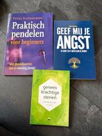 Spirituele boeken: Pendelen, Angst, Geneeskrachtige stenen, Boeken, Ophalen, Zo goed als nieuw, Spiritualiteit algemeen, Achtergrond en Informatie