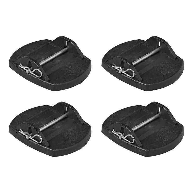 Stabilisatievoeten met metalen pen set van 4 stuks, NB, Nieuw, Ophalen of Verzenden, NB