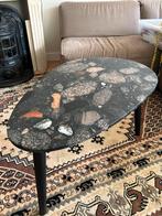 Salontafel met natuurstenen blad marmer / breccia, Ophalen, Overige materialen, 100 tot 150 cm, 50 tot 100 cm