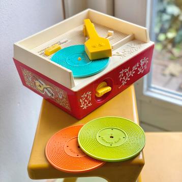Fisher Price platensper grammofoon Lent  orgineel 70s beschikbaar voor biedingen