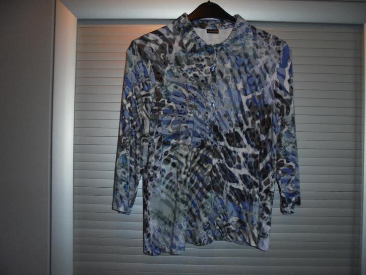 barbara Lebek trui maat 42 blauw, Kleding | Dames, Truien en Vesten, Zo goed als nieuw, Maat 42/44 (L), Blauw, Ophalen of Verzenden
