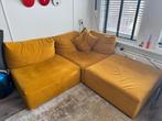 Gele Hoekbank - Modulair, Huis en Inrichting, Banken | Bankstellen, Ophalen, 250 tot 300 cm, Hoekbank, 75 tot 100 cm