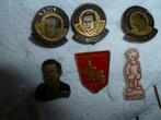 6 stuks Bekende Personen Speldjes., Verzamelen, Speldjes, Pins en Buttons, Ophalen of Verzenden, Zo goed als nieuw, Overige onderwerpen