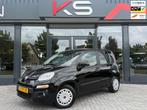 Fiat Panda 0.9 TwinAir Lounge Navi Climate Pdc Nap, Stof, Gebruikt, Panda, Zwart