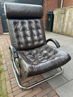 Vintage Herman Miller Relax Stoel, Ophalen, Gebruikt, Bruin, Metaal