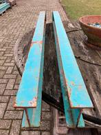 2stuks  I balken, Doe-het-zelf en Verbouw, Metalen, Ophalen, Gebruikt, IJzer