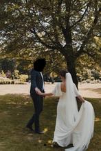 TROUWJURK – FIT & FLARE – TRES CHIC, Kleding | Dames, Ophalen of Verzenden, Zo goed als nieuw, Wit, Jurk